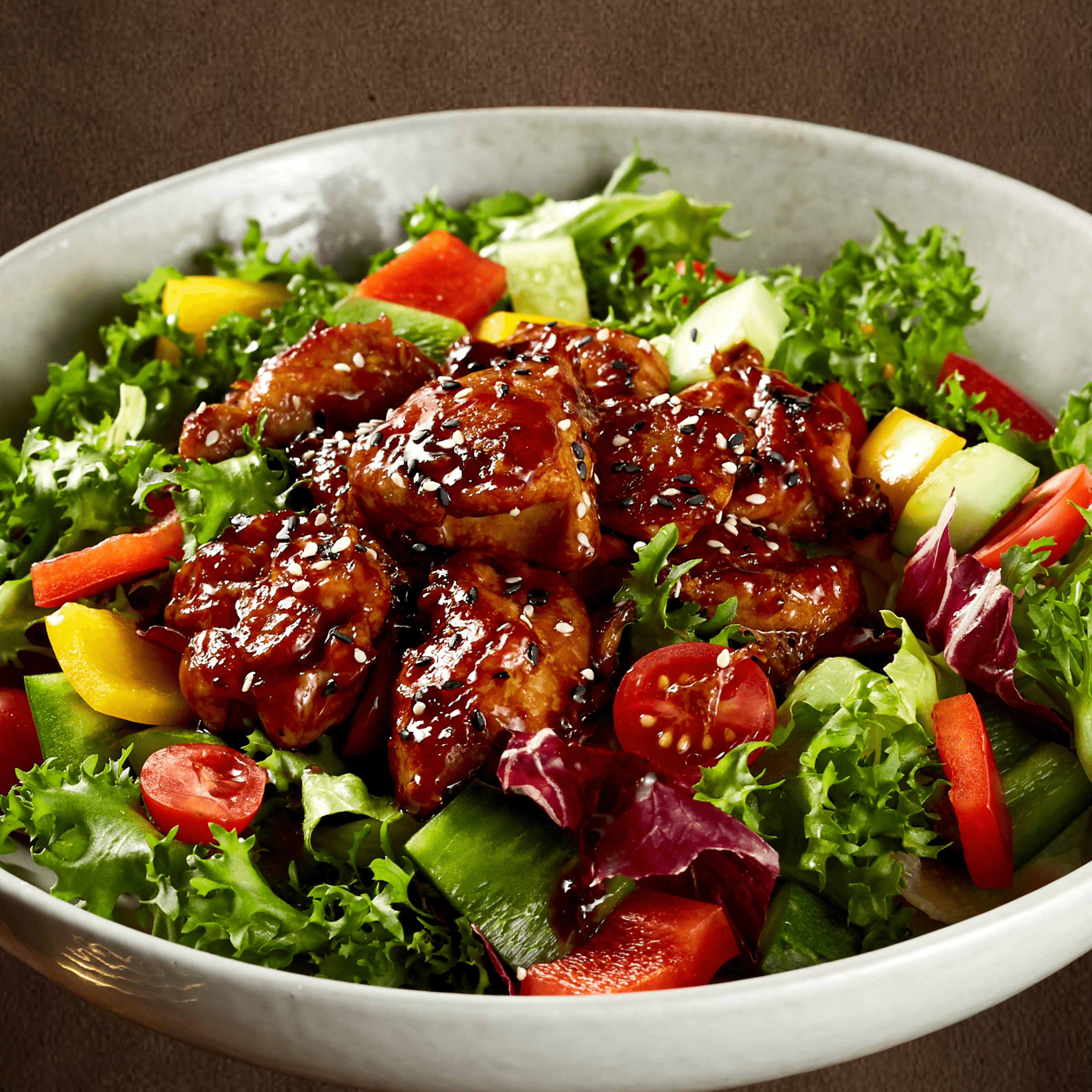 Chicken Teriyaki Salad